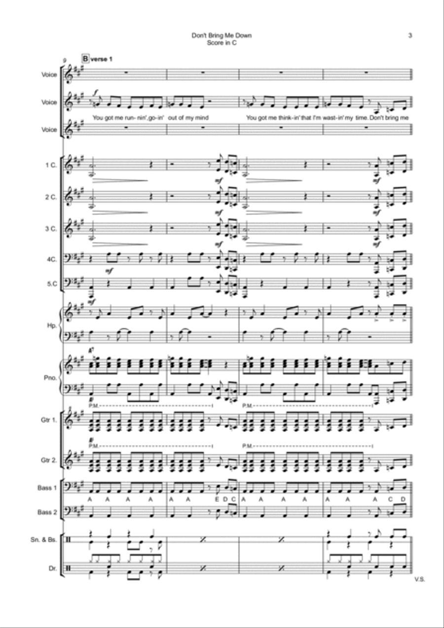 Don't Bring Me Down Don't Bring Me Down School and Community scores gallery preview page 3