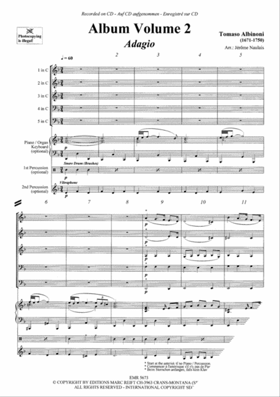 Album Volume 2 Brass Band scores gallery preview page 3