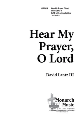 Book cover for Hear My Prayer, O Lord!