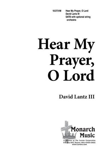Hear My Prayer, O Lord! image number null