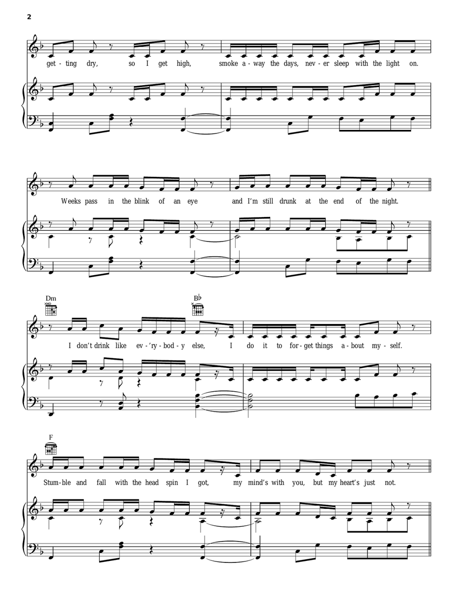 U.N.I. U.N.I. Acoustic Guitar scores gallery preview page 2