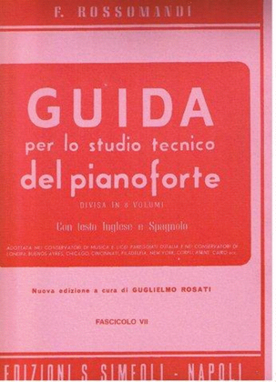 Guida per lo studio del Pianoforte Vol. 7
