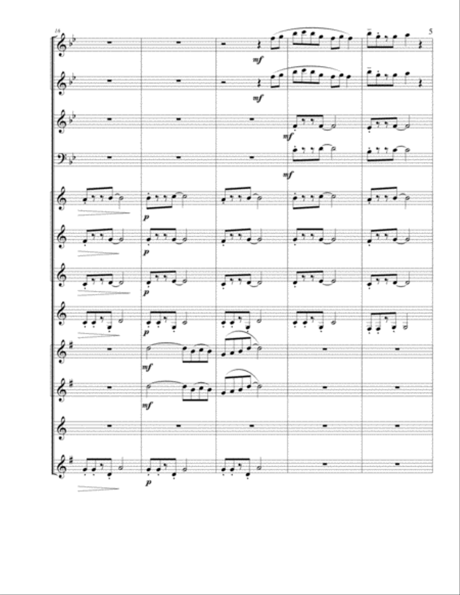 Little Mariposa Little Mariposa Small Ensemble scores gallery preview page 5