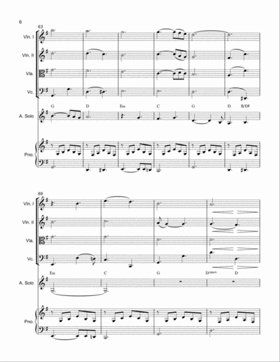 Hallelujah Hallelujah Small Ensemble scores gallery preview page 6