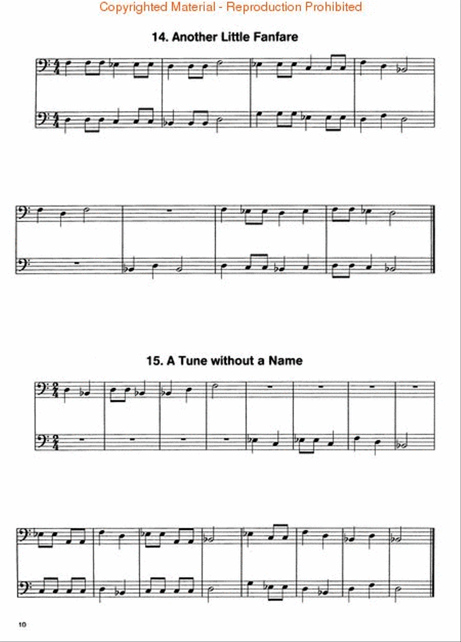 Starter Duets Starter Duets Euphonium scores gallery preview page 3
