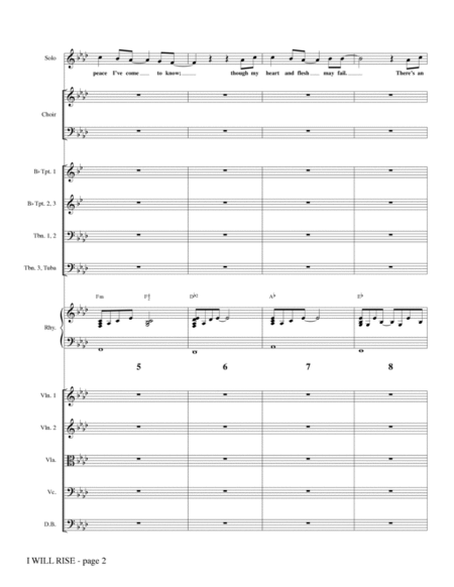 I Will Rise (with Worthy Is The Lamb) - Full Score