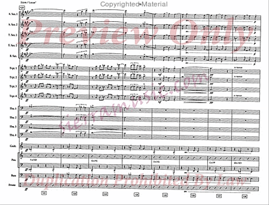 Loose Big Band scores gallery preview page 17