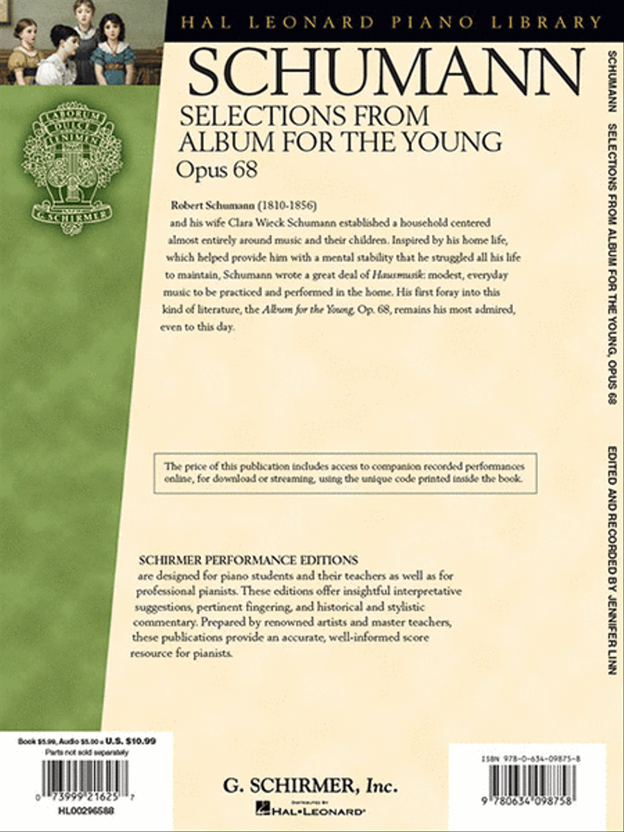 Schumann – Selections from Album for the Young, Opus 68 image number null