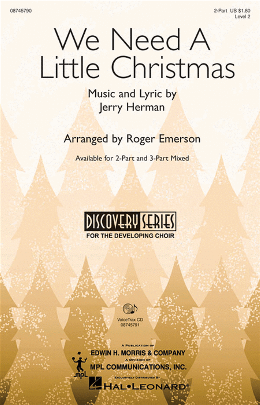 We Need a Little Christmas 2-Part scores gallery preview page 1