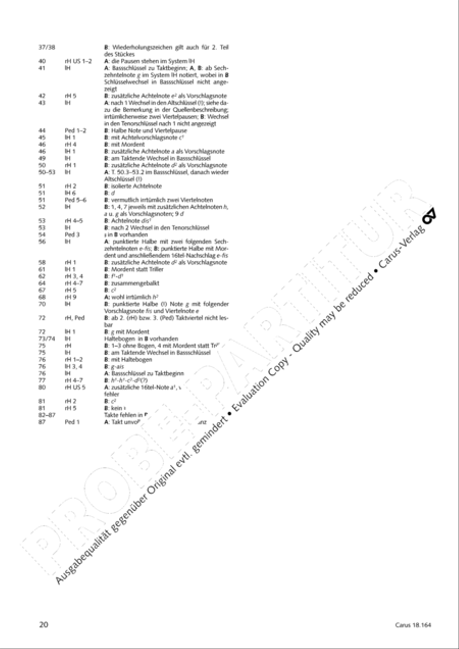 Krebs: Four Chorale Preludes Organ Solo scores gallery preview page 21