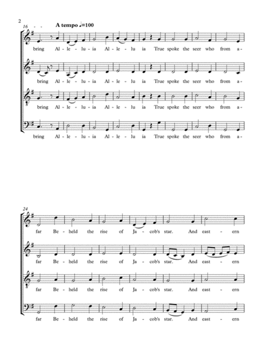 What Star is This (SATB Chorus) image number null