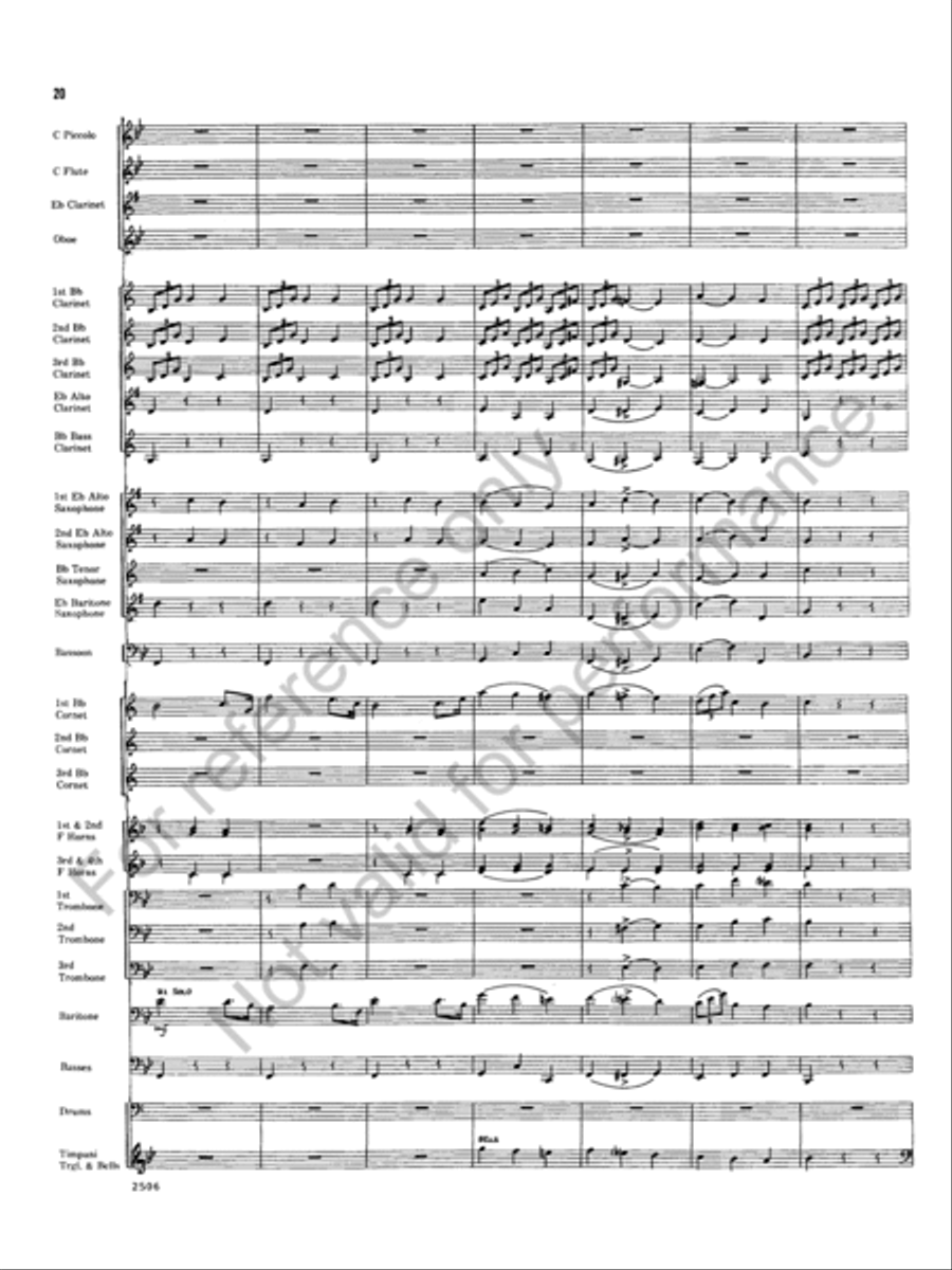Armida Armida Concert Band scores gallery preview page 20