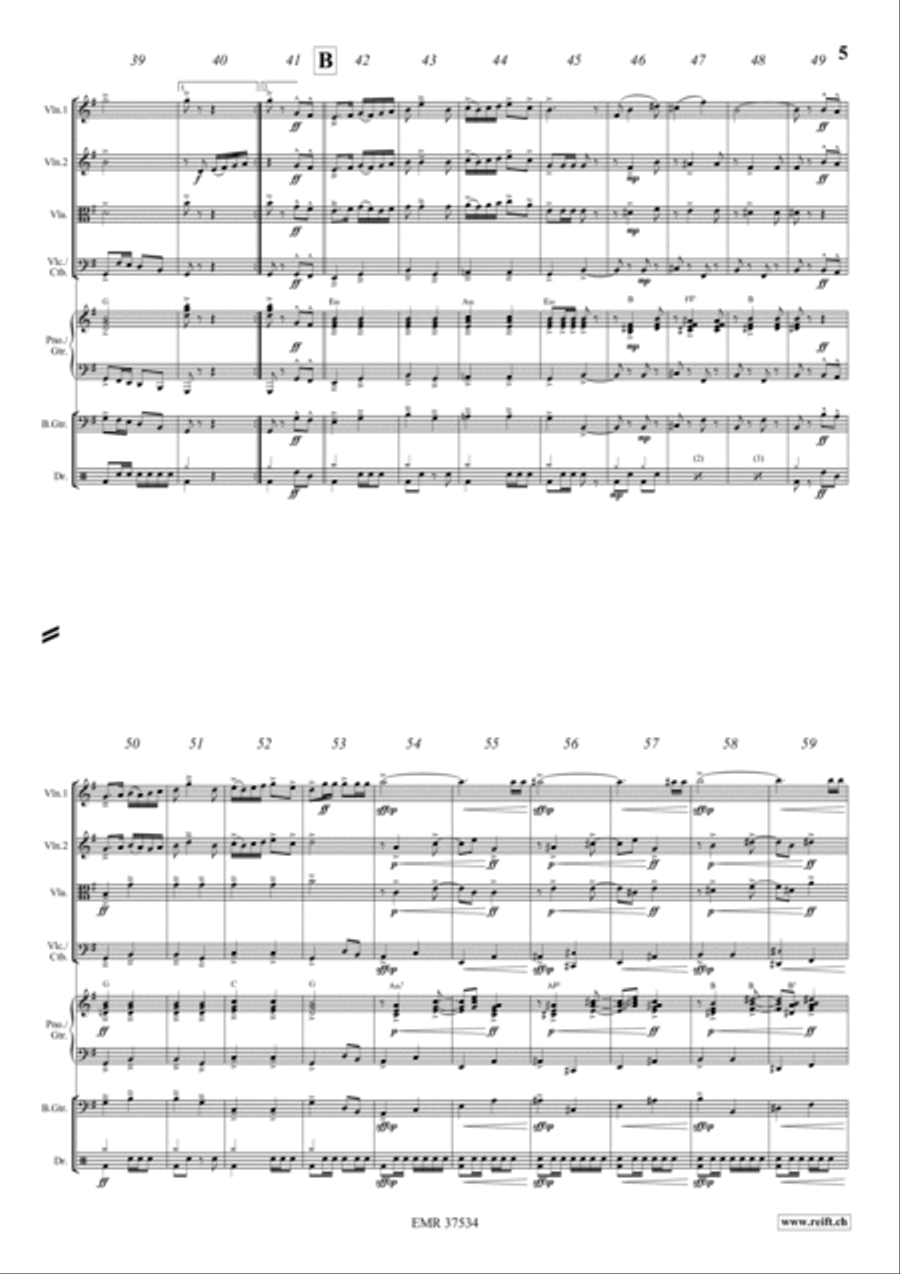Celebration March Cello scores gallery preview page 4