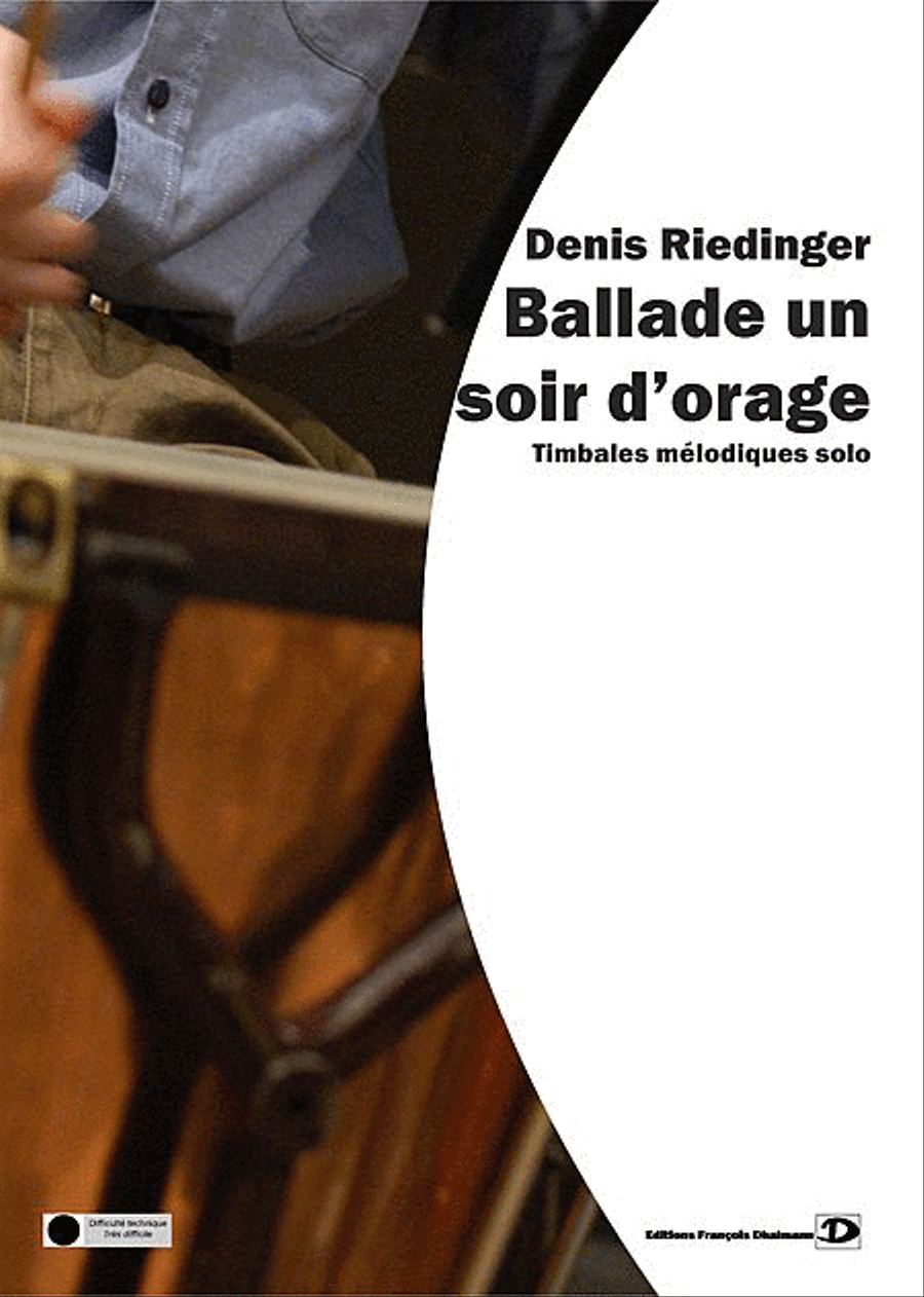 Ballade un soir d'orage Ballade un soir d'orage Percussion scores gallery preview page 1
