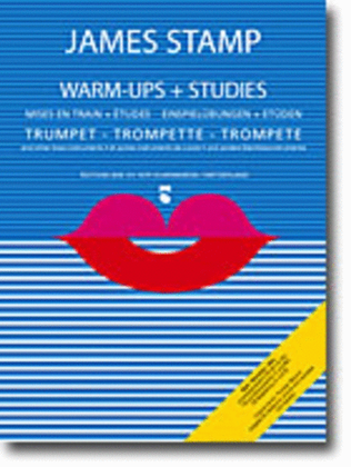 Book cover for Stamp - Warm Ups And Studies For Trumpet Book/Online Audio