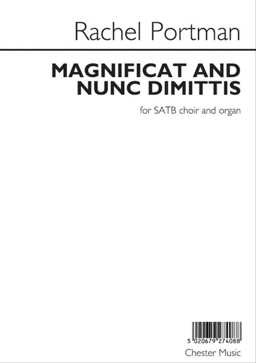 Magnificat And Nunc Dimittis