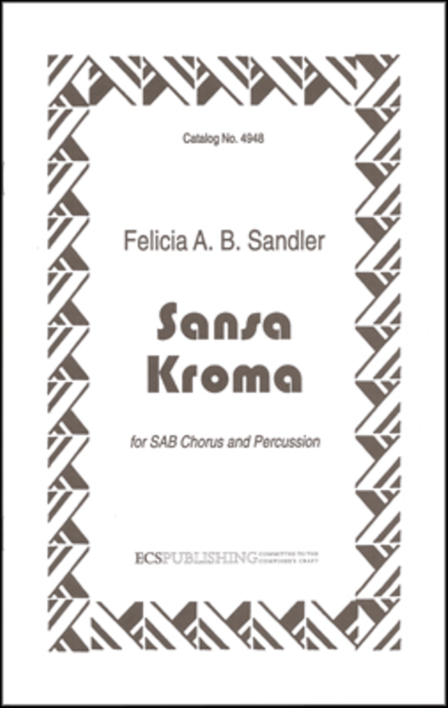 Sansa Kroma Sansa Kroma 3-Part scores gallery preview page 1