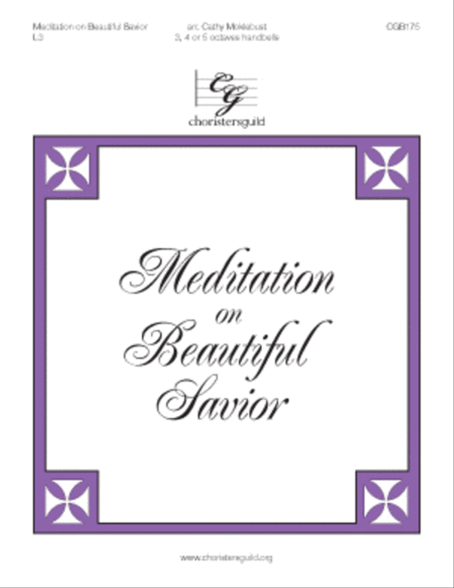 Meditation on Beautiful Savior (3, 4, or 5 octaves) by Cathy Moklebust 5-Octaves - Sheet Music
