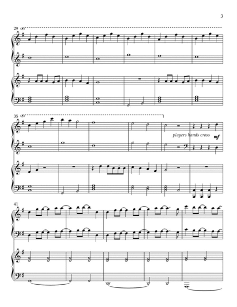 A Million Dreams Piano scores gallery preview page 3