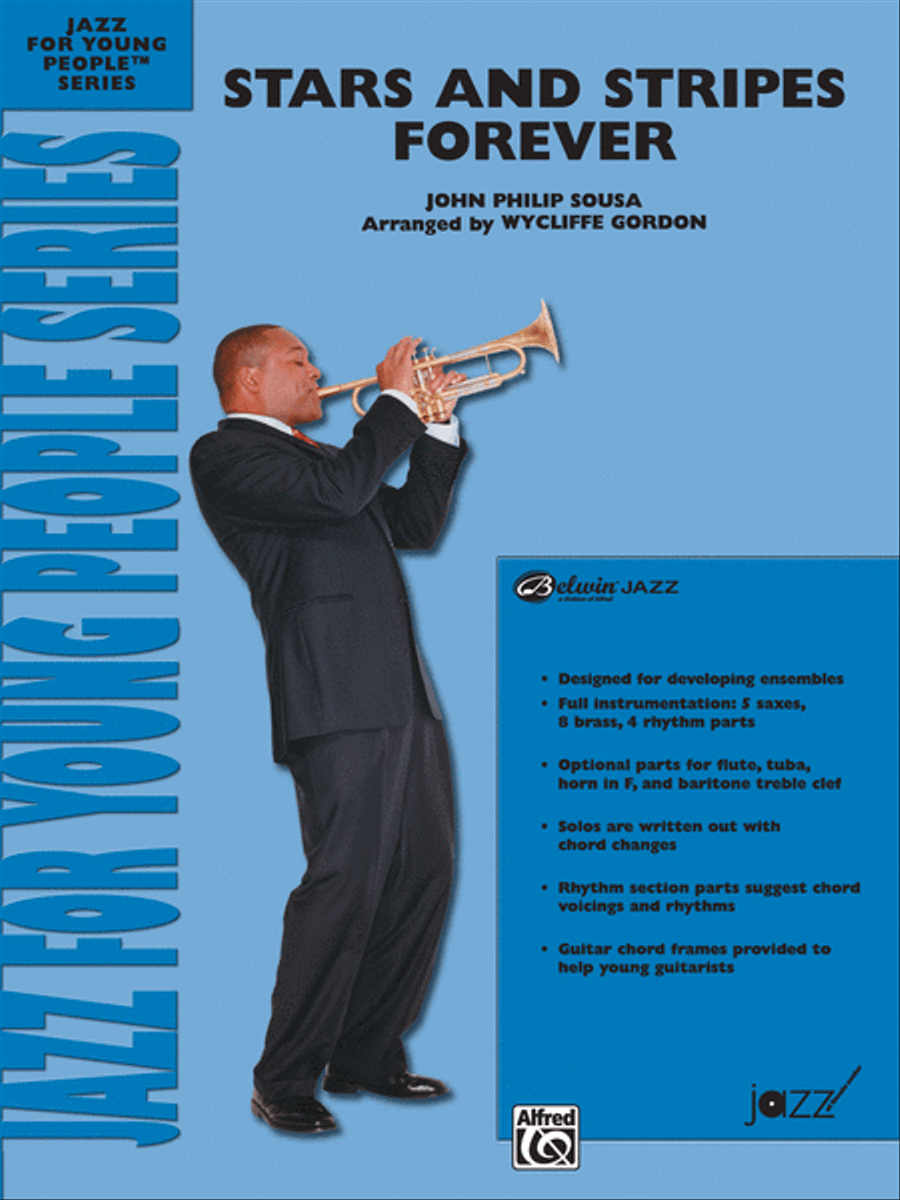 Stars and Stripes Forever Jazz Ensemble scores gallery preview page 1