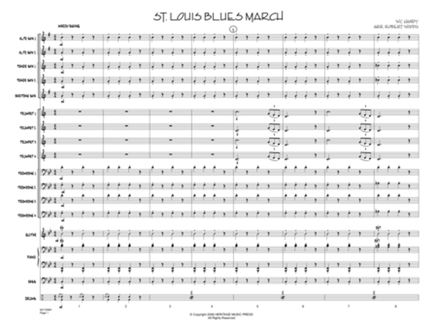 St. Louis Blues March - Score