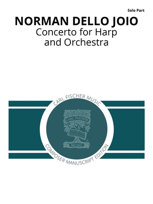 Book cover for Concerto for Harp and Orchestra