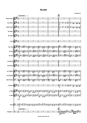 Melandra - original work for brass band