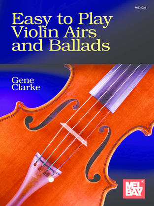 Book cover for Easy To Play Violin Airs and Ballads