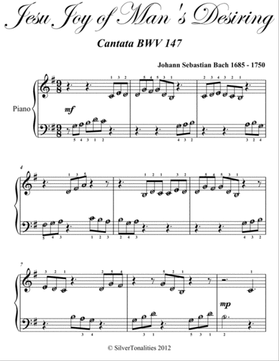 Bach Favorites for Beginner Piano Volume 1 A Sheet Music Easy Piano scores gallery preview page 3