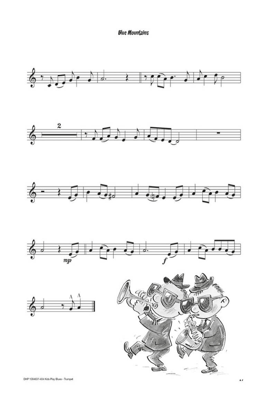 Kids Play Blues Kids Play Blues B-Flat Trumpet scores gallery preview page 2