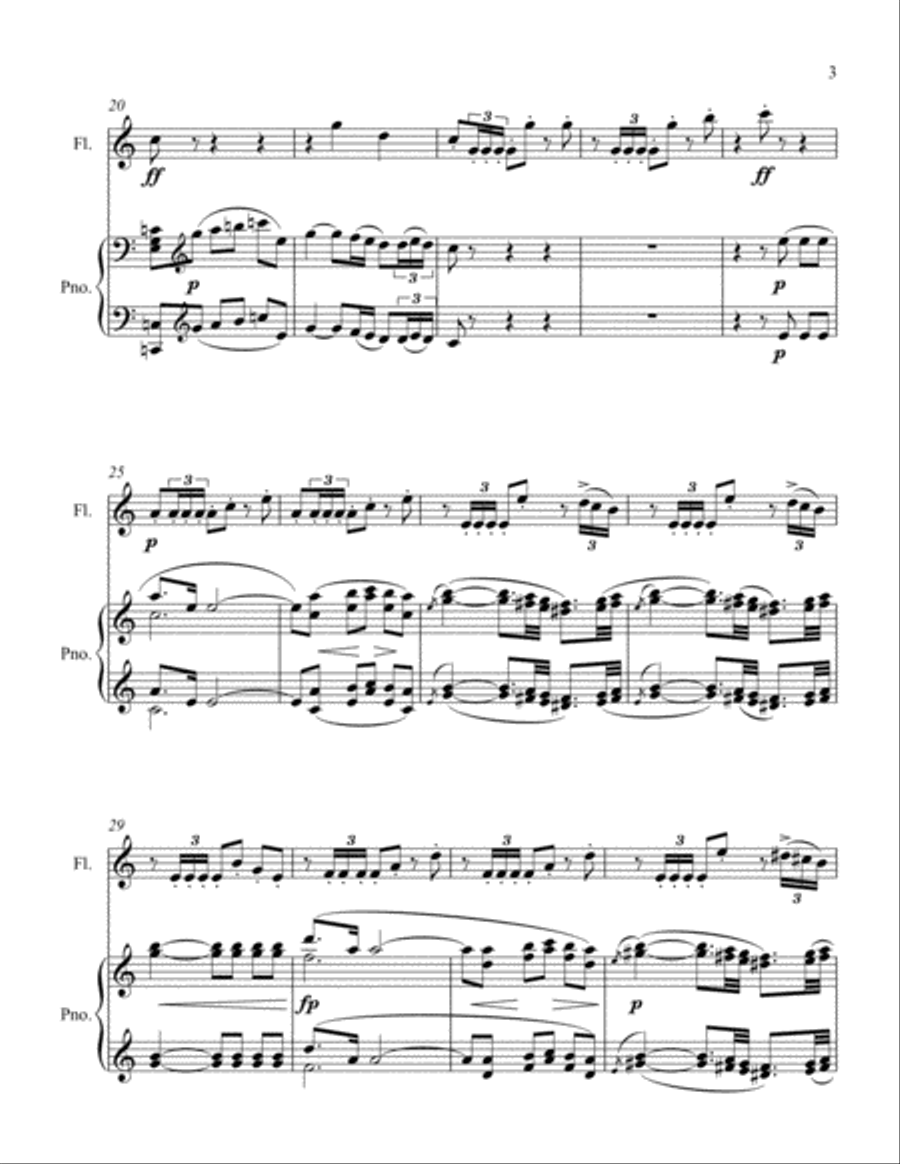 Bolero Bolero Flute Solo scores gallery preview page 3