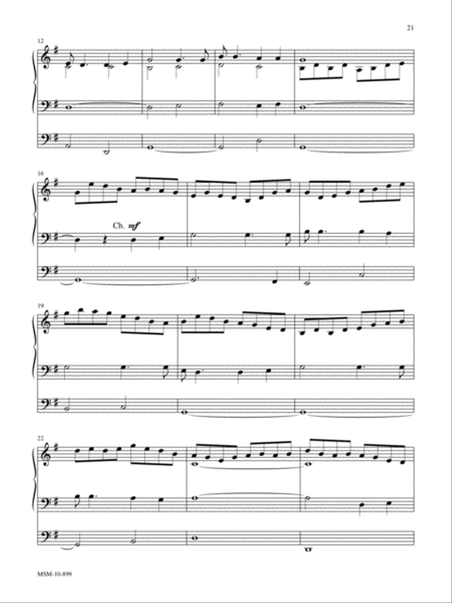 I've Got Peace like a River Organ scores gallery preview page 2