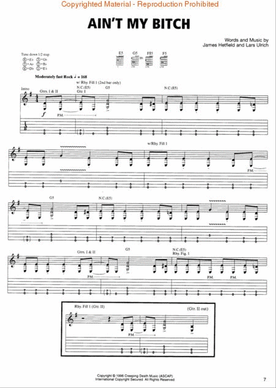 Load Load Electric Guitar scores gallery preview page 2