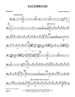 Sagebrush - Trombone