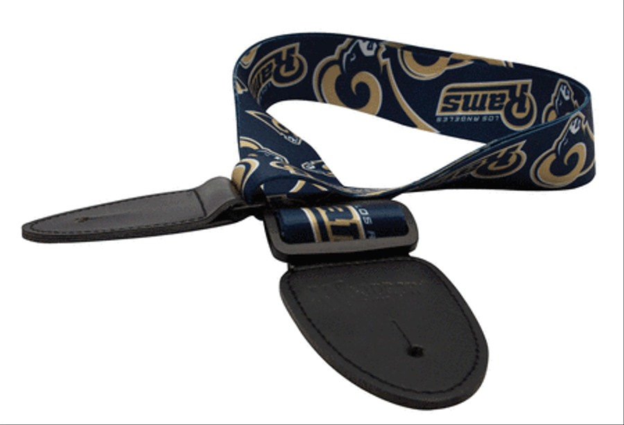 Los Angeles Rams Guitar Strap Guitar Straps scores gallery preview page 1