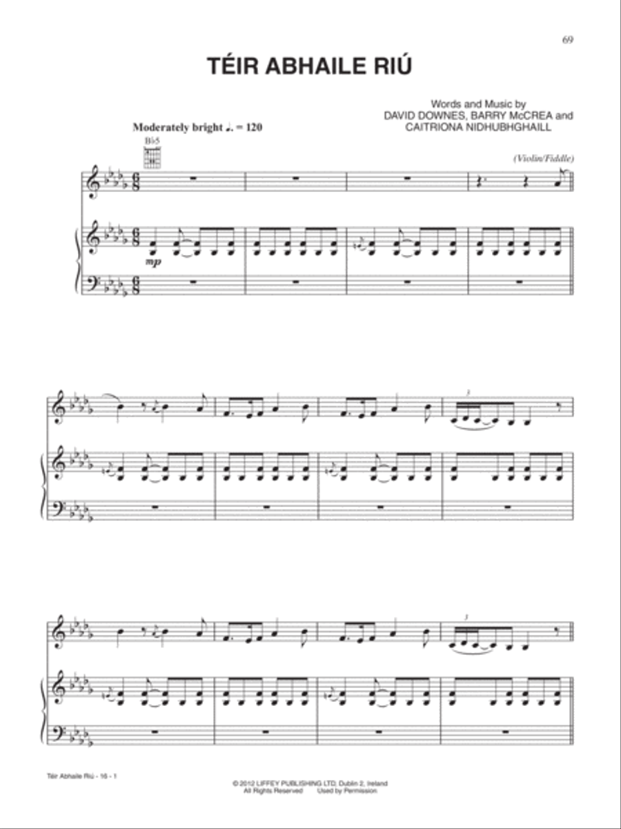 Celtic Woman -- Believe Piano, Vocal, Guitar scores gallery preview page 5