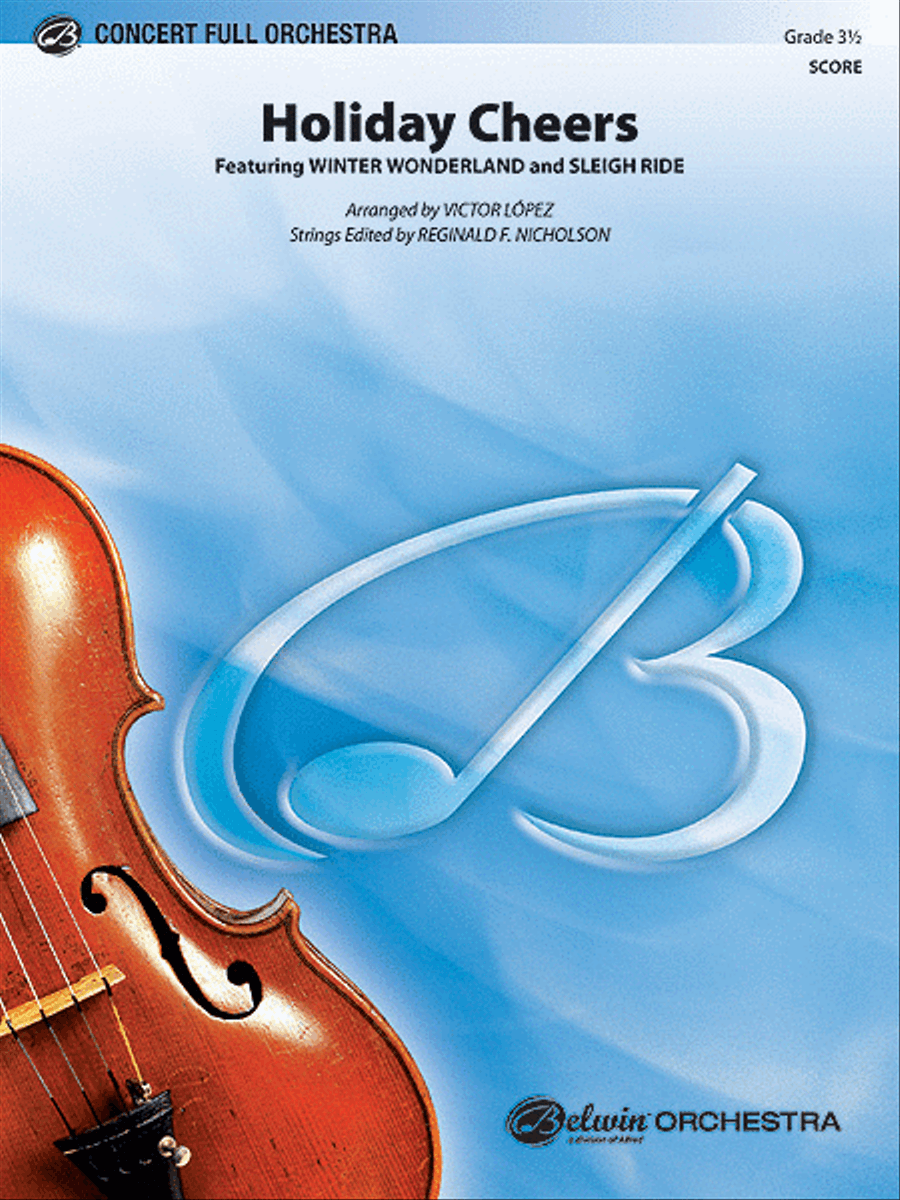 Holiday Cheers Holiday Cheers Full Orchestra scores gallery preview page 1