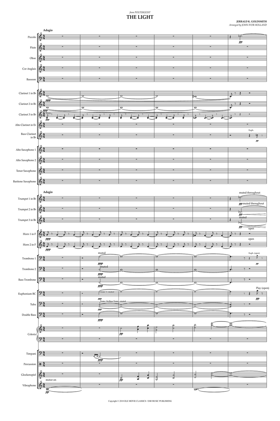 The Light Concert Band scores gallery preview page 1