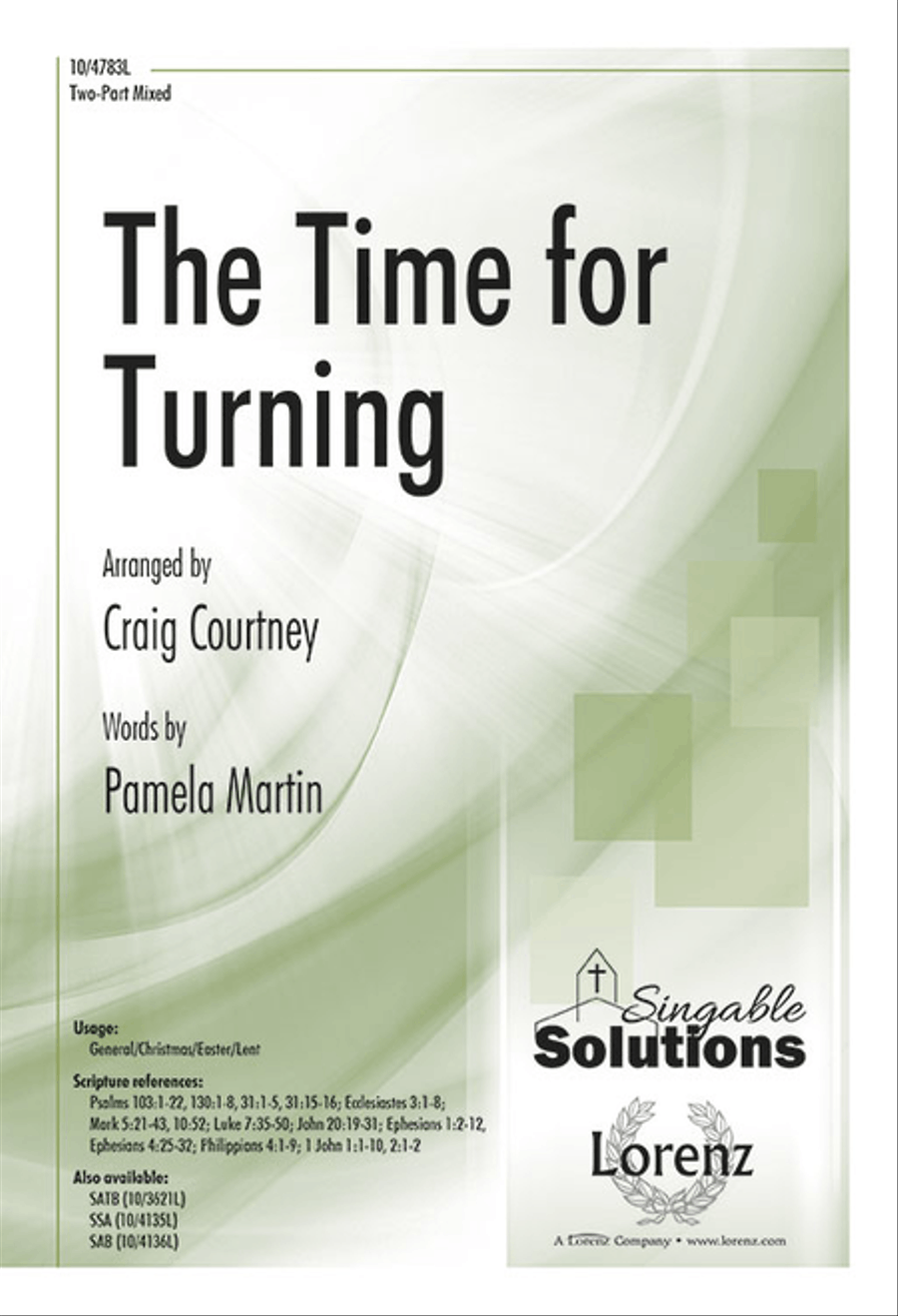 The Time for Turning 2-Part scores gallery preview page 1