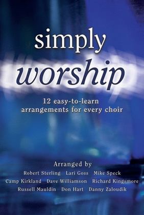 Book cover for Simply Worship - Accompaniment CD (split)