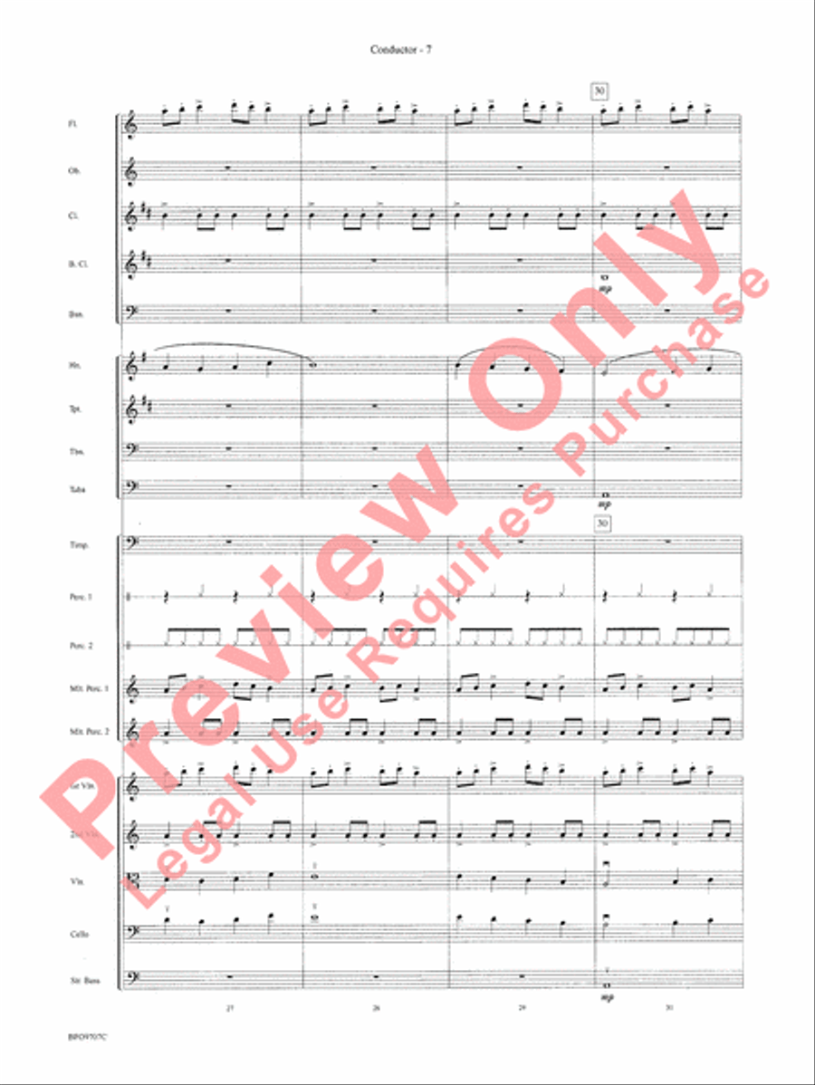 The Tempest Full Orchestra scores gallery preview page 10