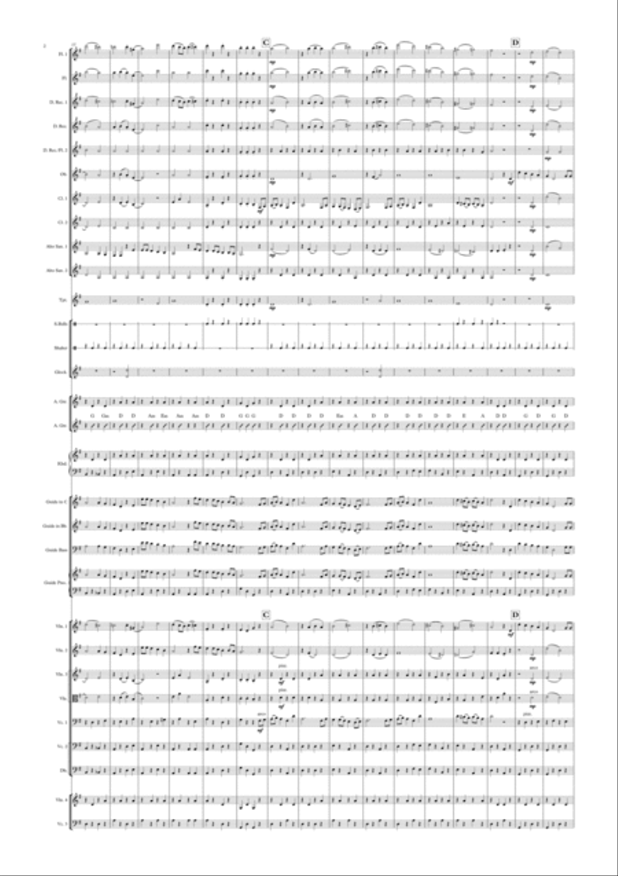 Let It Snow! Let It Snow! Let It Snow! Full Orchestra scores gallery preview page 2