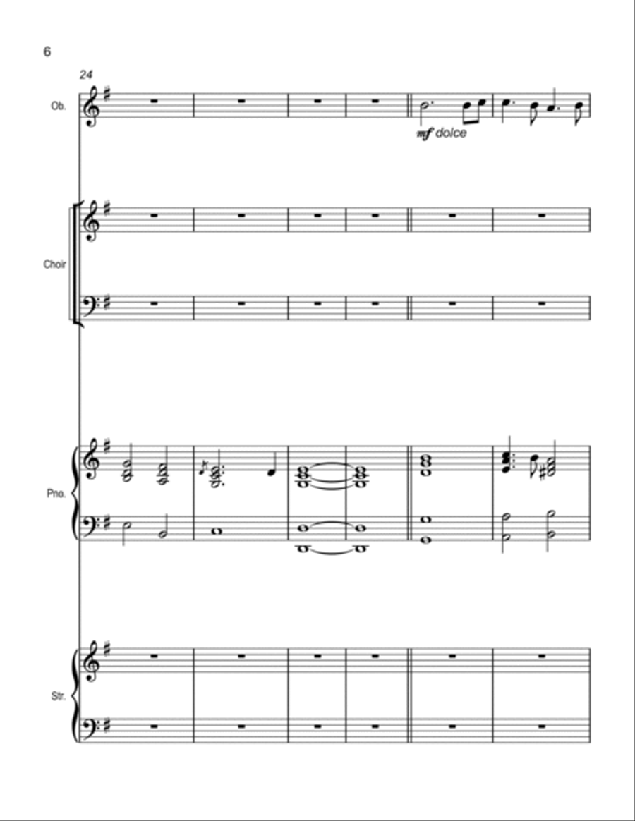 Somebody's Prayin' Choir scores gallery preview page 6