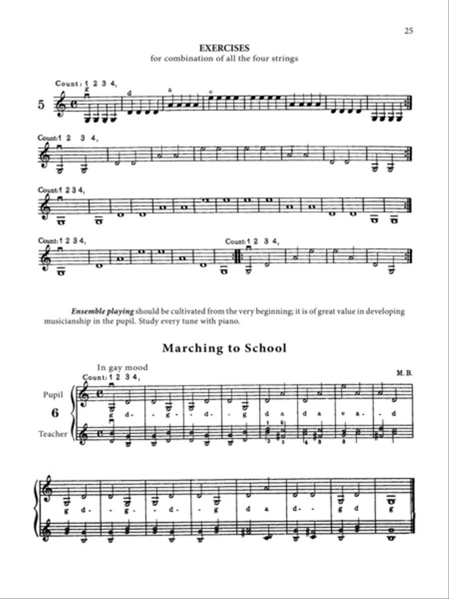 Maia Bang Violin Method Violin scores gallery preview page 5