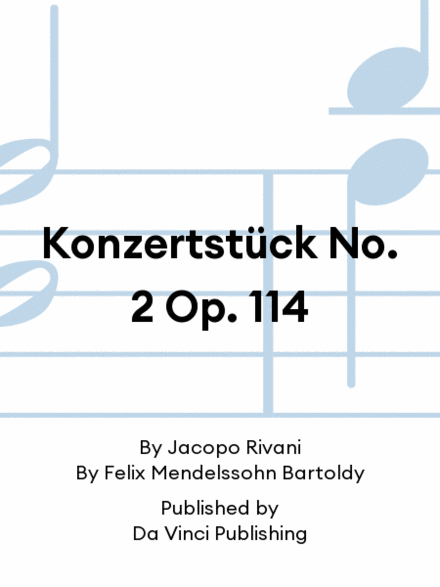 Konzertstück No. 2 Op. 114
