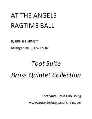 Book cover for At the Angels Ragtime Ball