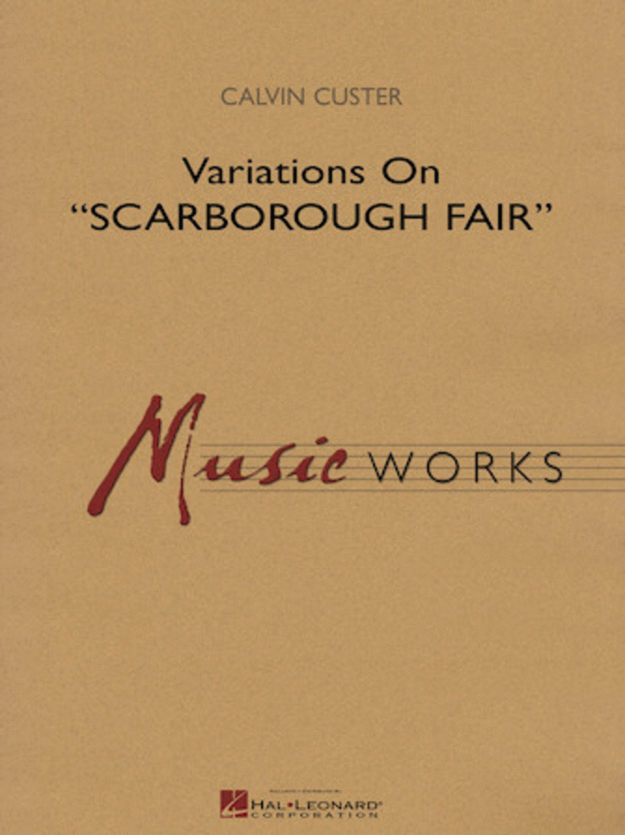Variations On “Scarborough Fair” Concert Band scores gallery preview page 1