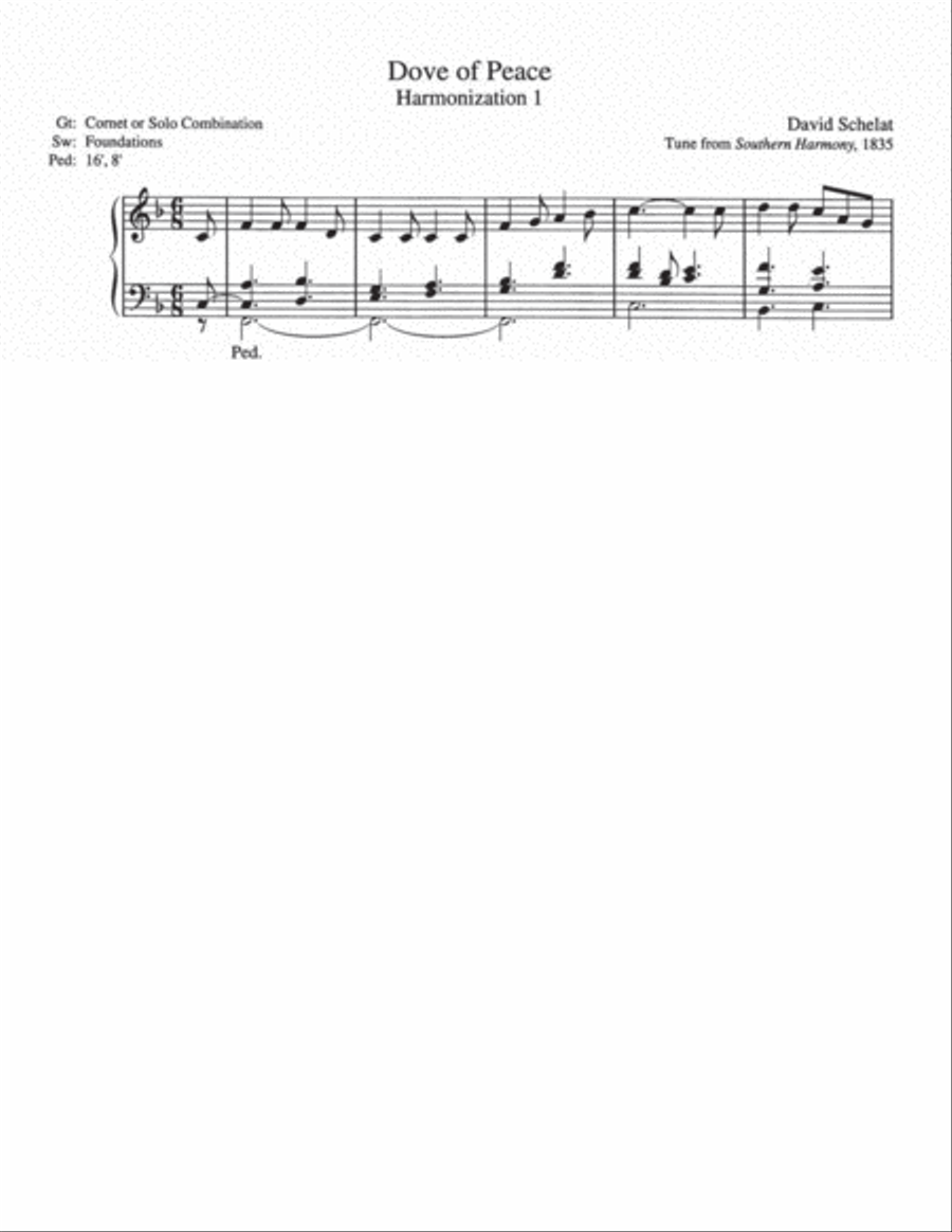 Hymn Enrichments, Set 1 Organ scores gallery preview page 14