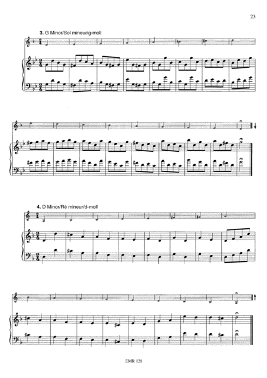 Scales & Arpeggios Piano Accompaniment scores gallery preview page 10