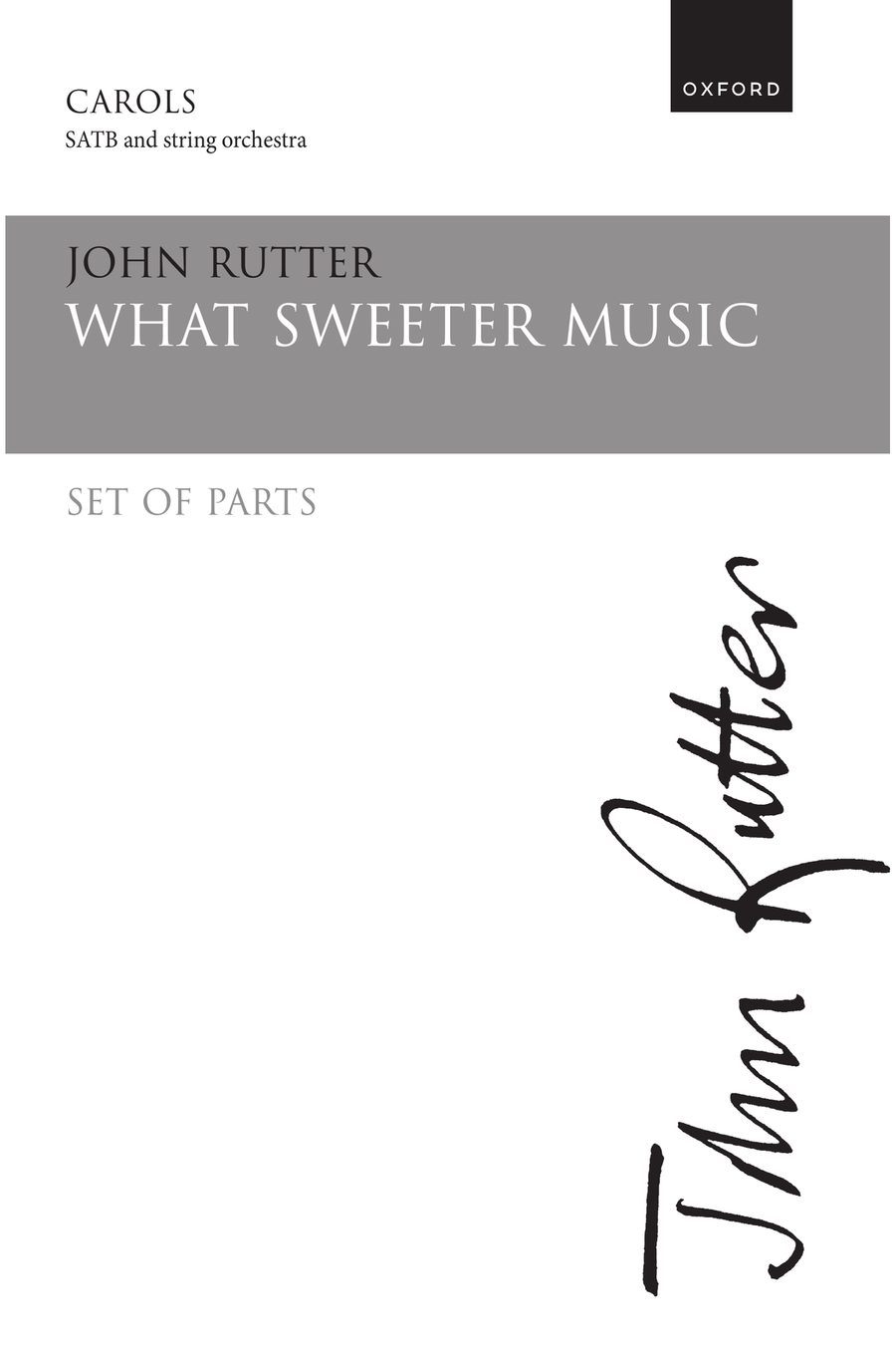 What sweeter music 4-Part scores gallery preview page 1
